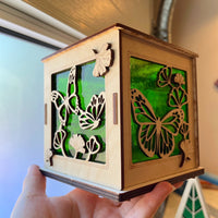 LIGHTKEEPER - Butterflies & Ginkgo Votive Holder